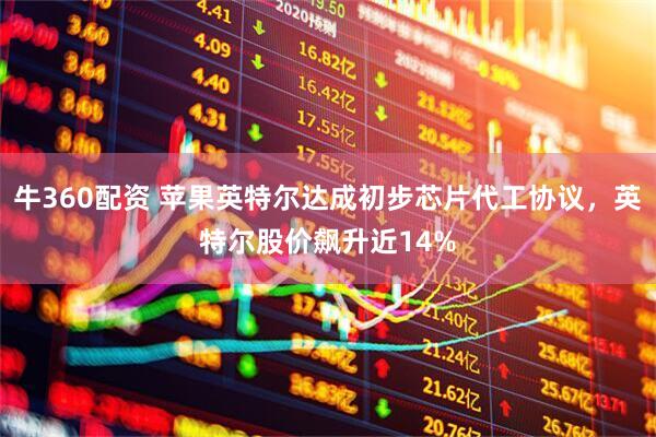 牛360配资 苹果英特尔达成初步芯片代工协议，英特尔股价飙升近14%